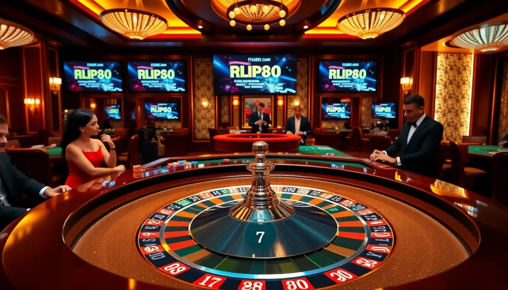 Experience thrilling roulette action with players at https://fly88com.live/ showcasing vibrant casino excitement.